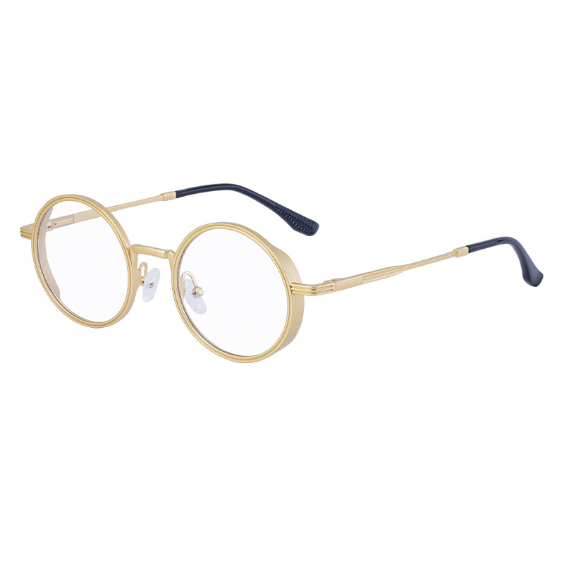 New Fashion Round Frame Sunglasses Men - Image 13