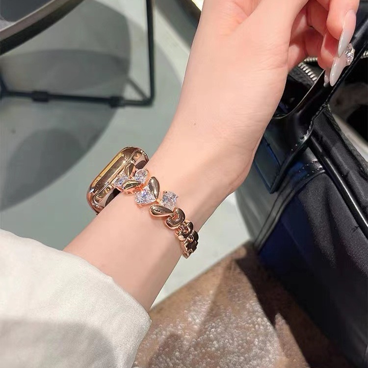 Charm Zircon Chain Premium Watch Strap 4