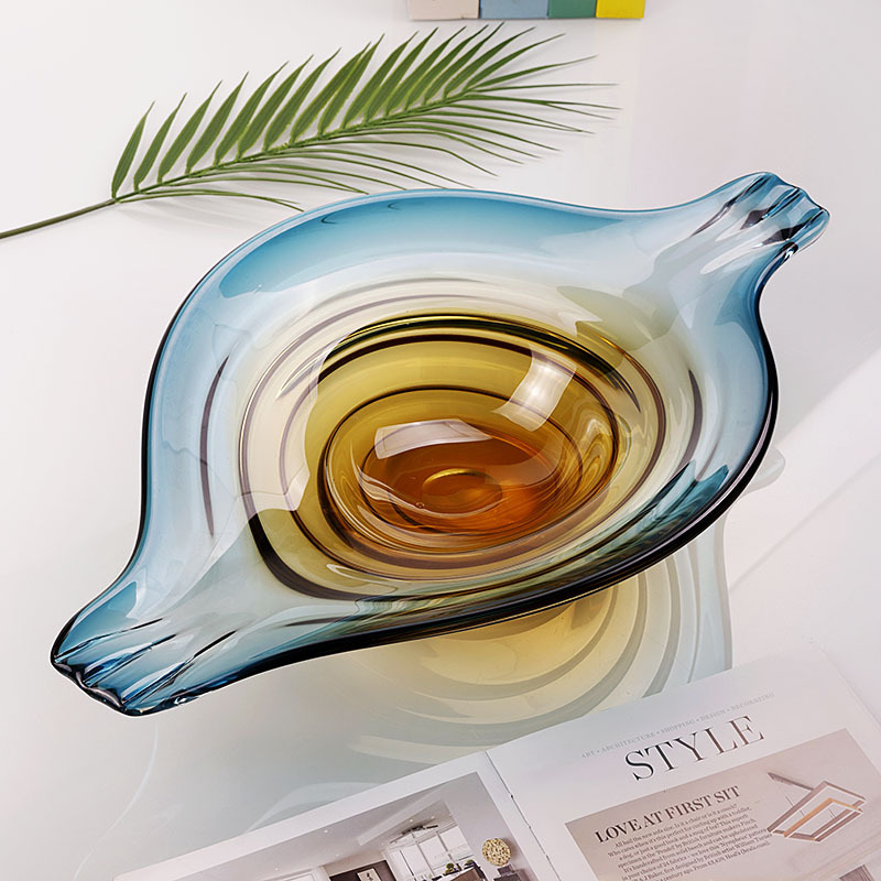 Modern Minimalist Art Glazed Fruit Bowl