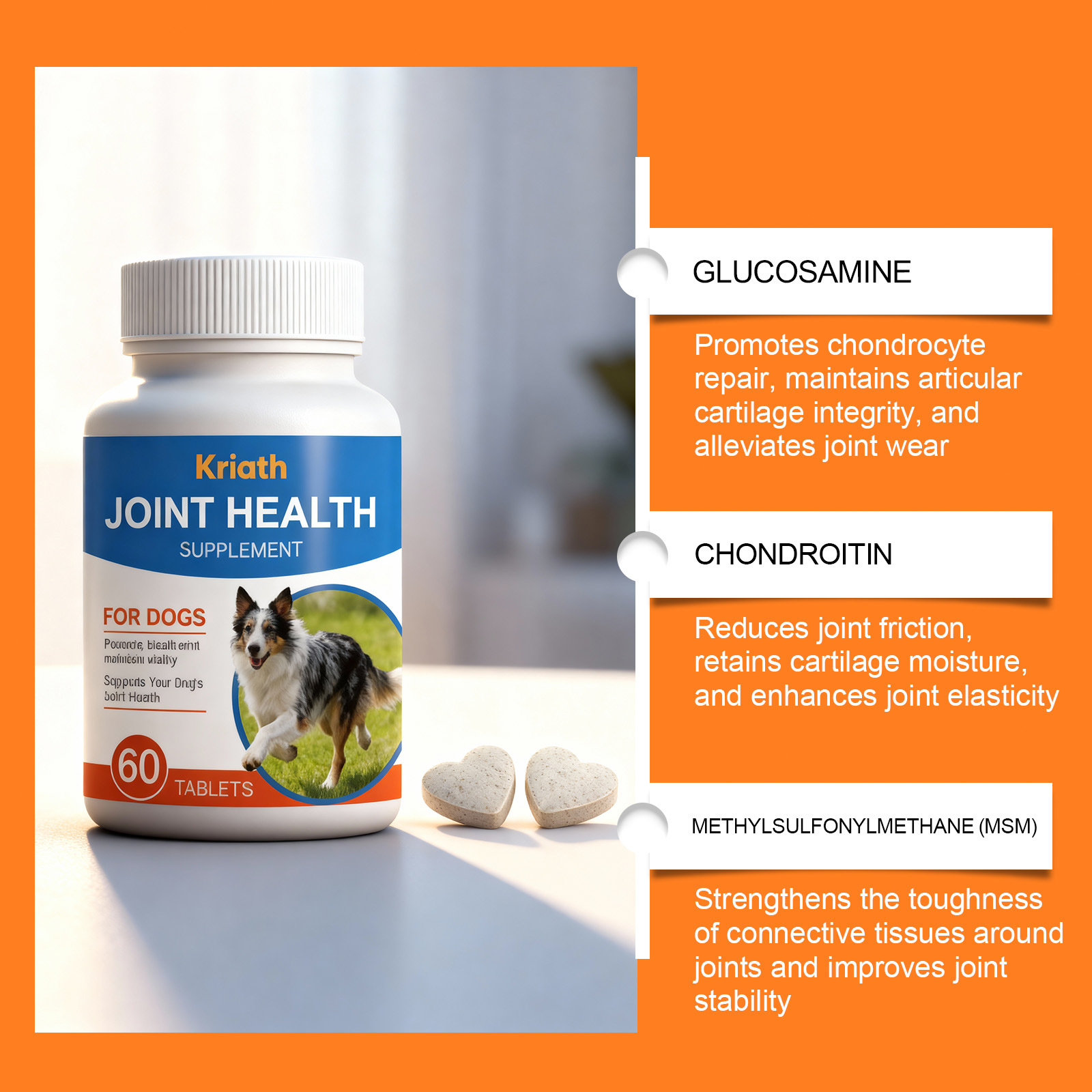 Joint Health Chewable Tablets For Dogs