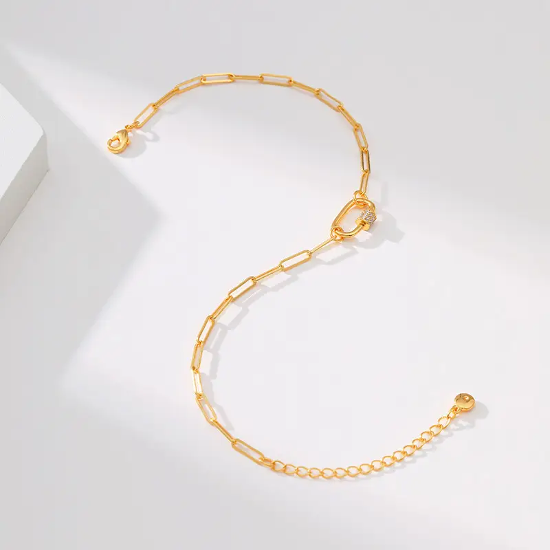 Clip Chain Design European And American Anklet