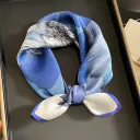 Blooming Blue With Flowers