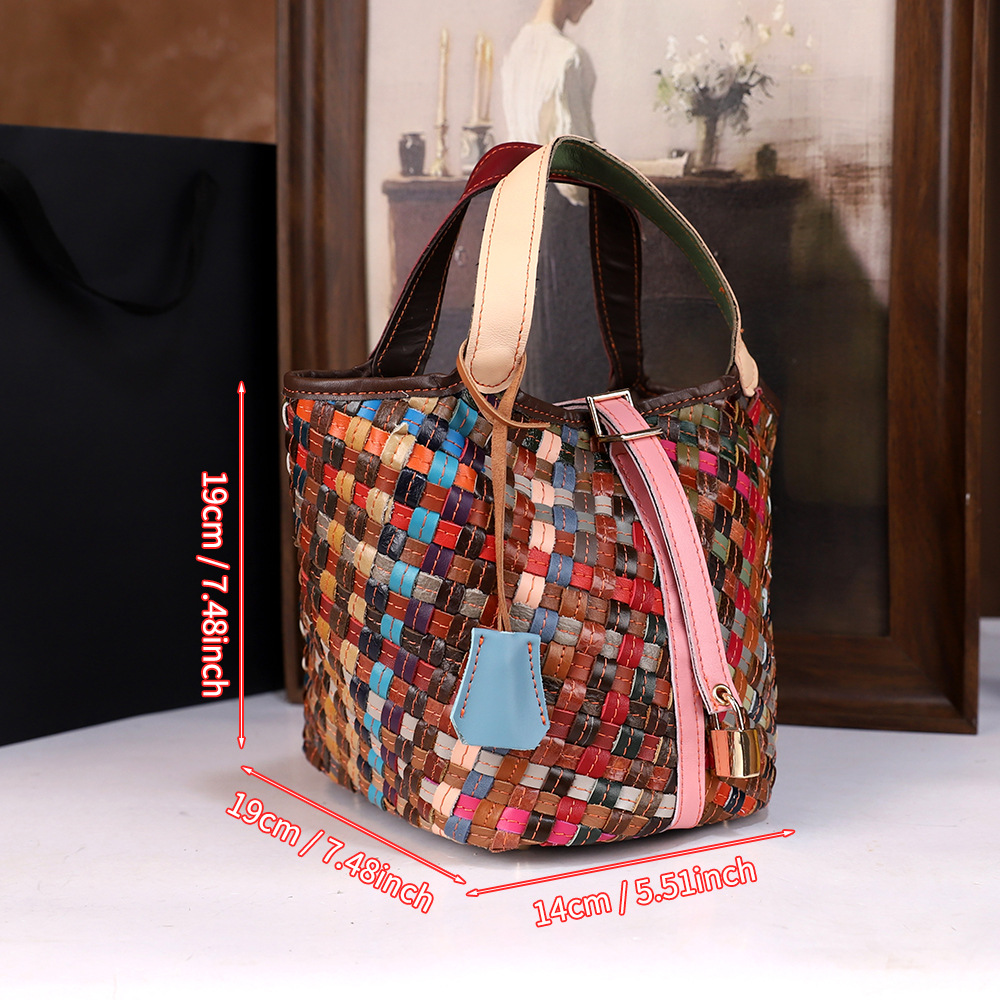 Versatile Minimalist Crossbody Bag Made Of Genuine Leather For Women