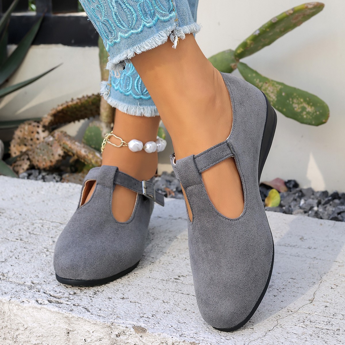 Spring New Pointed-toe Womens Shoes European And American Style
