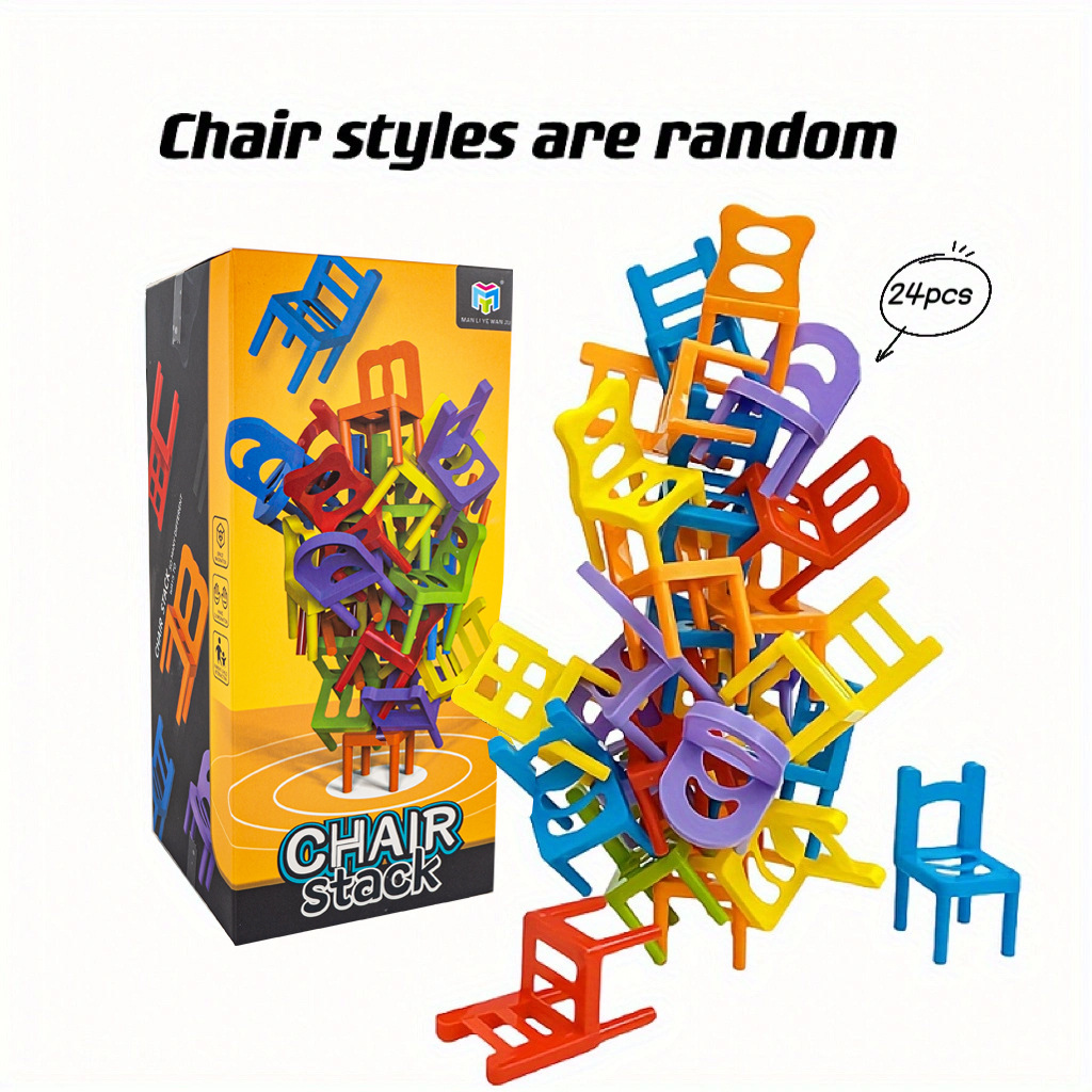 24 Stacked Chairs