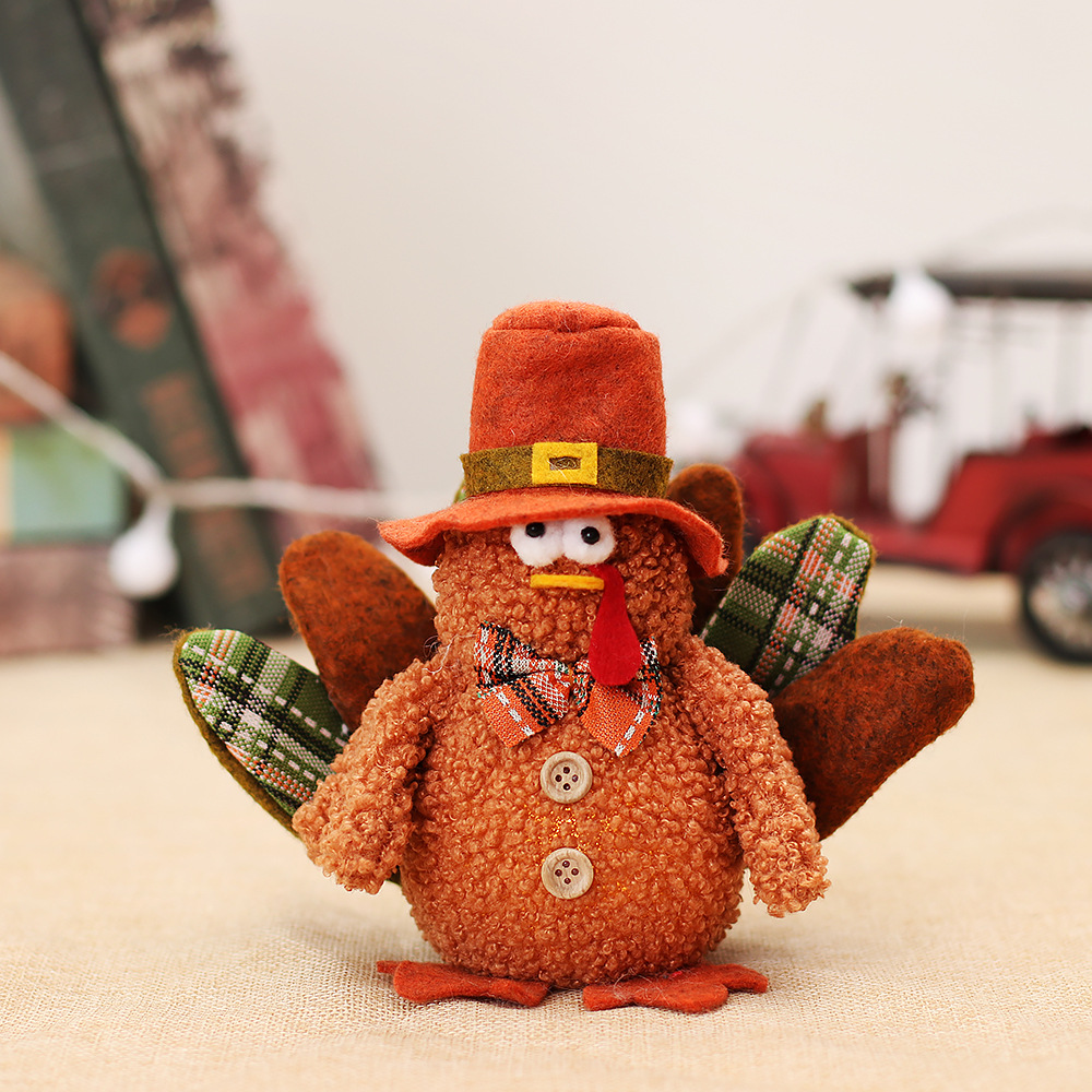 Bow Tie Turkey Ornaments