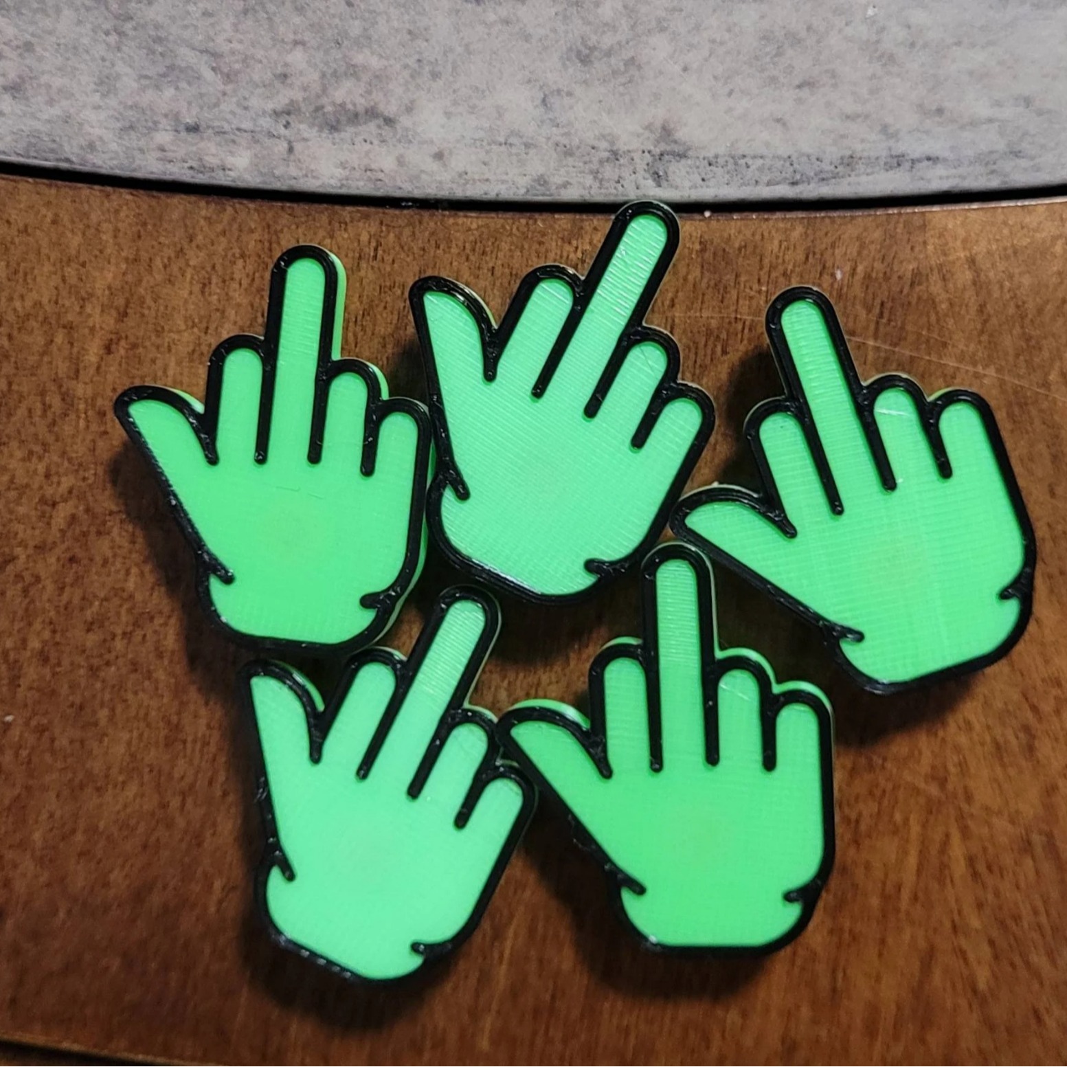 Green 5PCS