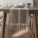 A Line Of Coffee Tassels