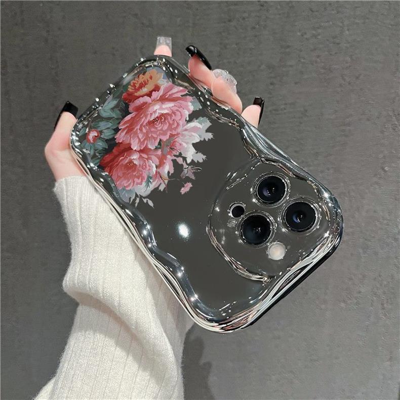 Title 4, Oil Painting Rose Mobile Phone Protective Shell