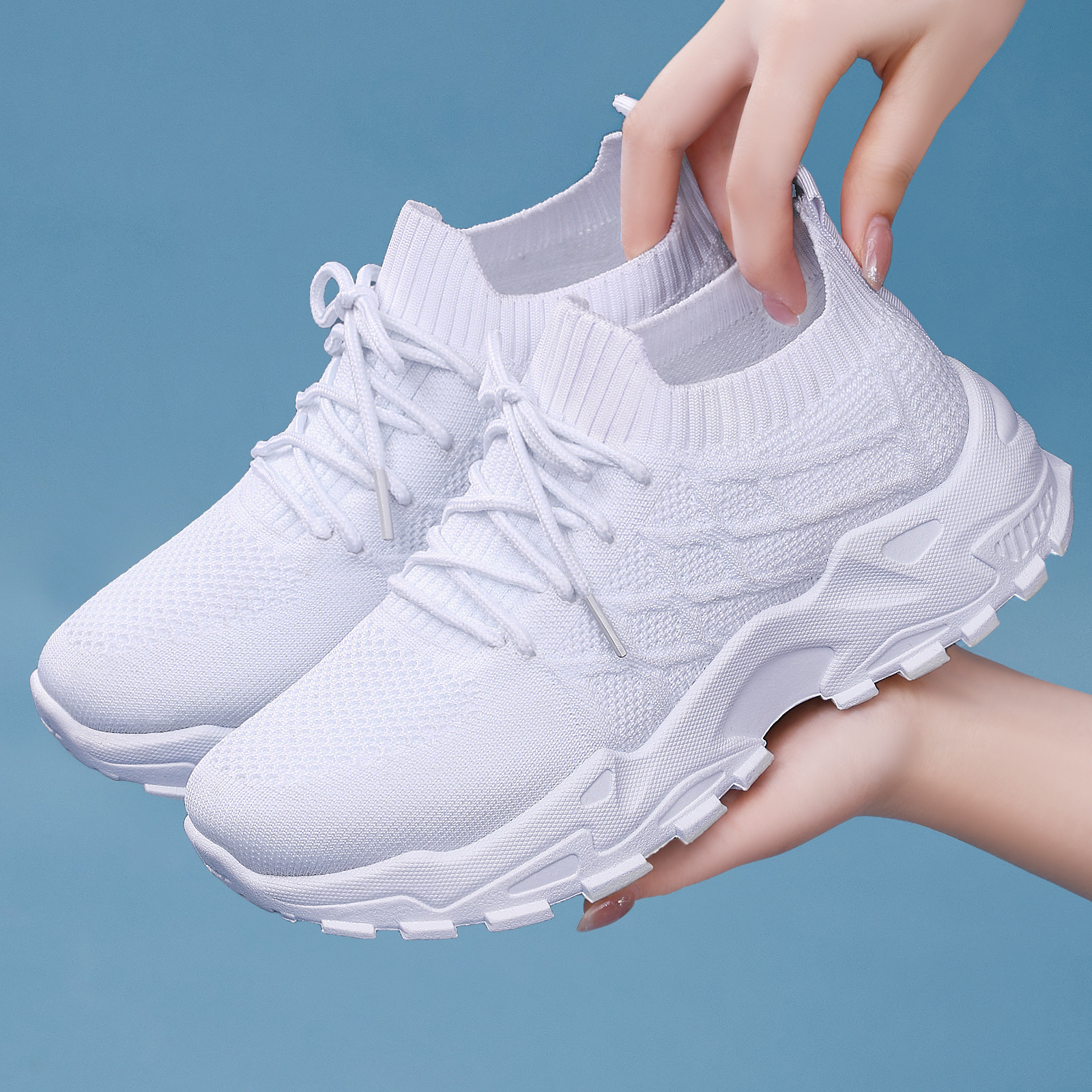 Casual Padded Sole Height Increasing Dad Shoes