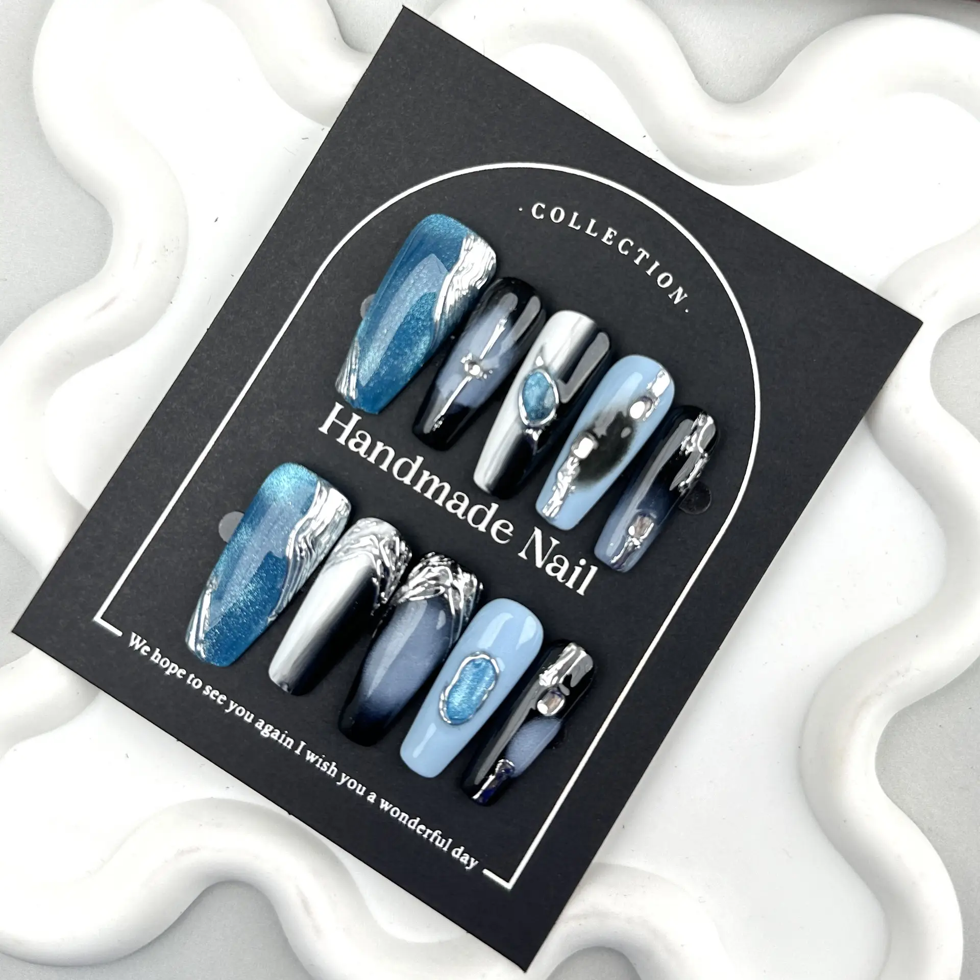 Metal Punk Hot Girl All-Match Nail Stickers