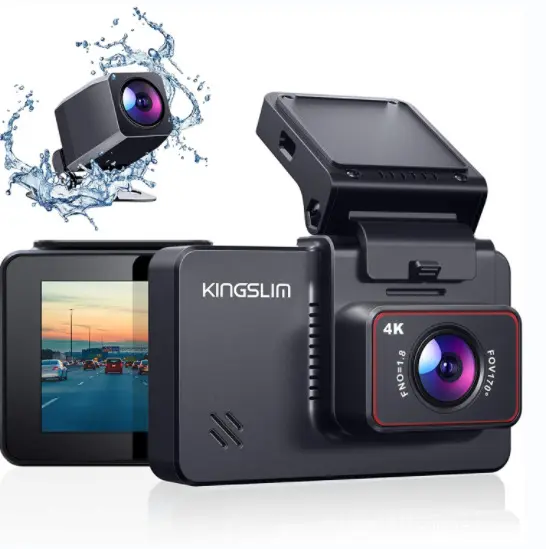 4K HD Night Vision Driving Recorder Dual
