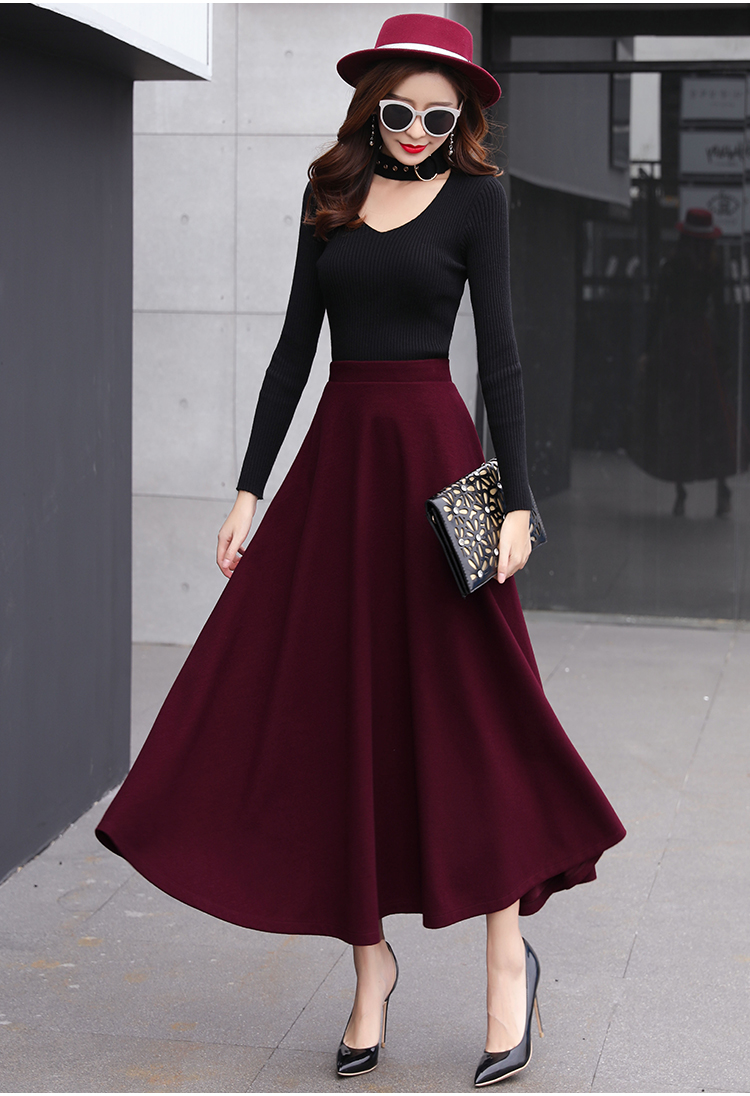 Title 8, Thick woolen skirt