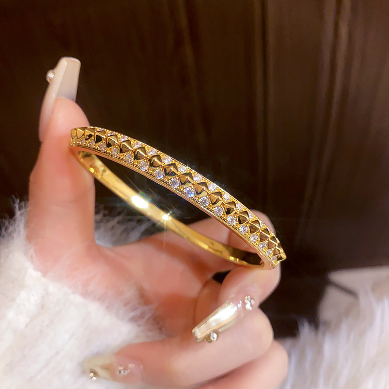 Bracelet on wrist