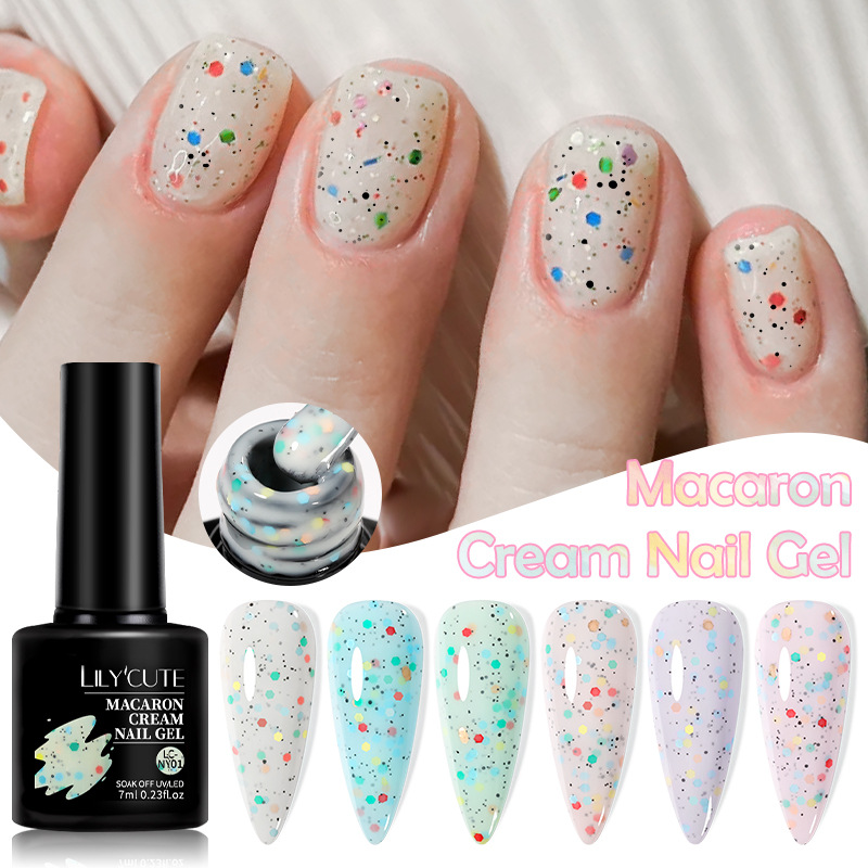 Creamy Eggshell Gel Nail Polish 4