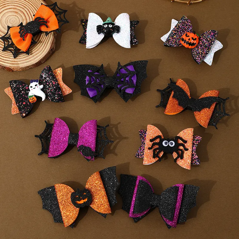Halloween Barrettes Ghost Festival Party Atmosphere Decor