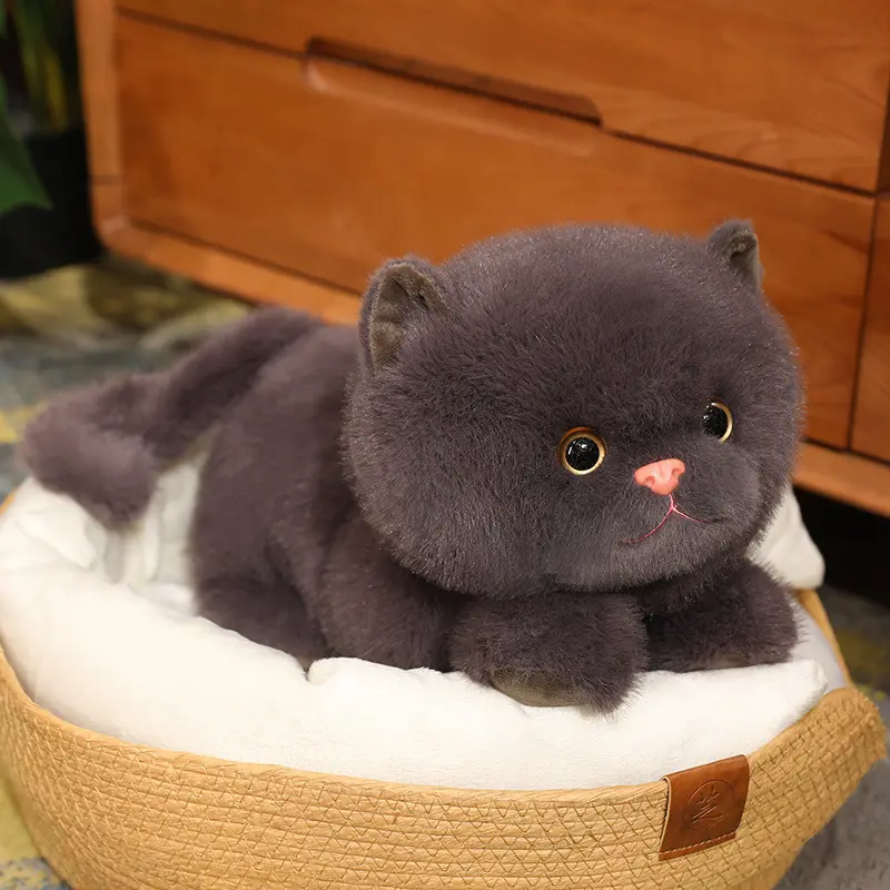 Stuffed Black Cat Doll
