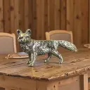 Fox Ornament For Study Or Office Desk Solid Forged Copper Tea Pet view 8
