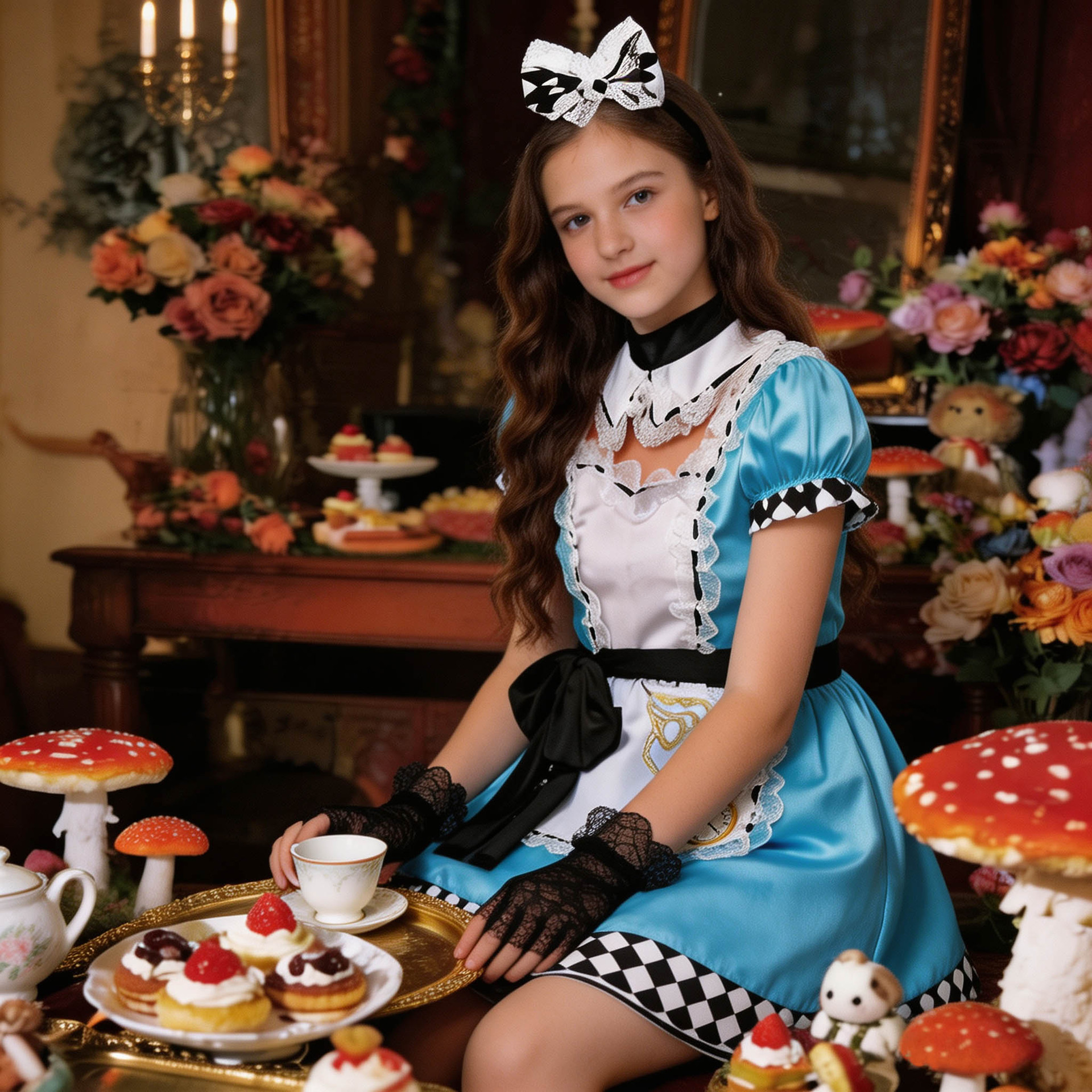 Halloween Girls' Cosplay Costume For Masquerade Ball