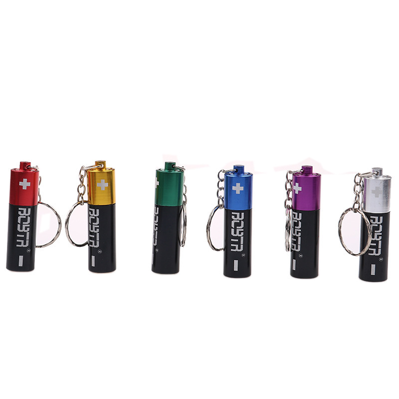 Title 15, Metal Battery Pipe With Keychain