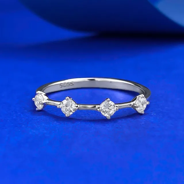 Gilded Minimalist Fashion Light Luxury Ring Silver - Shop at LoveMi