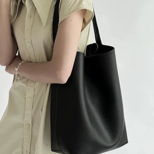 Casual Simple Fashion Shoulder Bag For Women Black - Shop at LoveMi