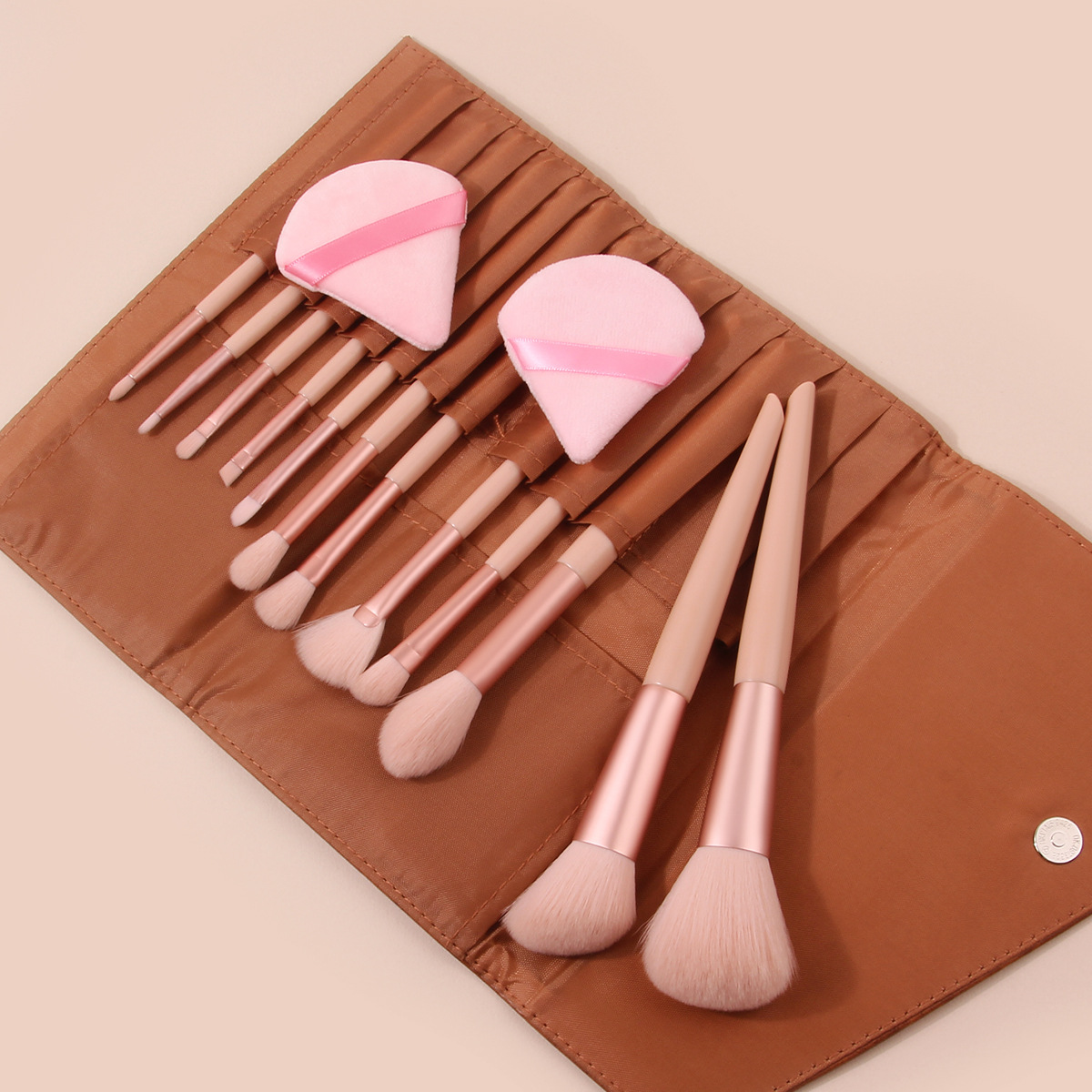12 PCs Makeup Brush Set Soft Hair Beauty Tools 3