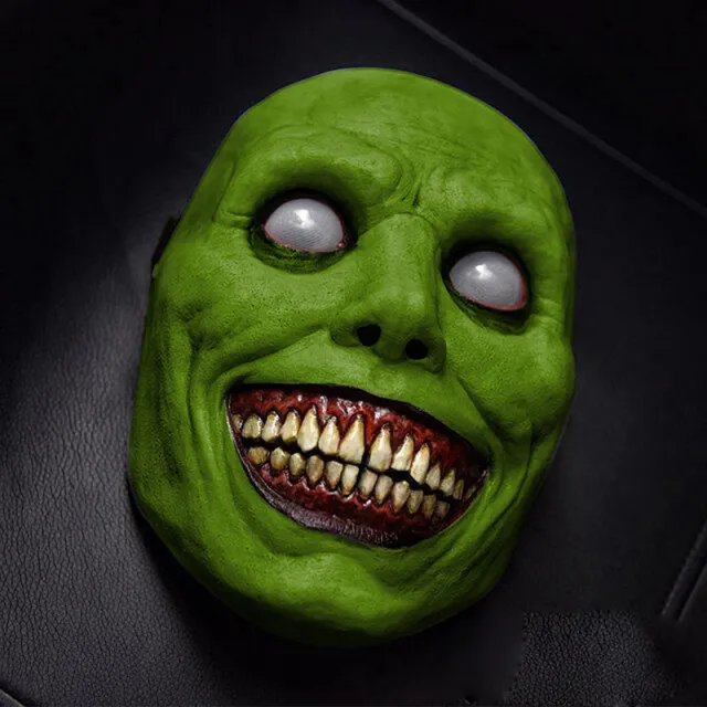 Smile Exorcism White Eye Mask Green Exorcist - Shop at LoveMi