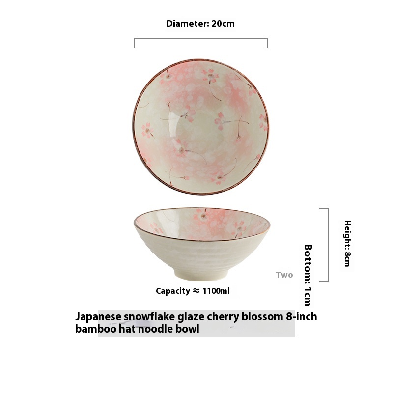 Snowflake Glaze Cherry Blossom