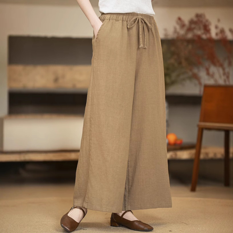 Linen Straight-Leg Pants, picture 6 of 6