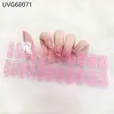 UV Gel Nail Sticker Semi-cured Semi-baked UV Nail Beauty Patch view 20