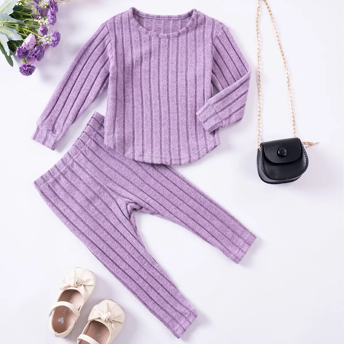Girls Casual Fashion Personality Solid Color Suit