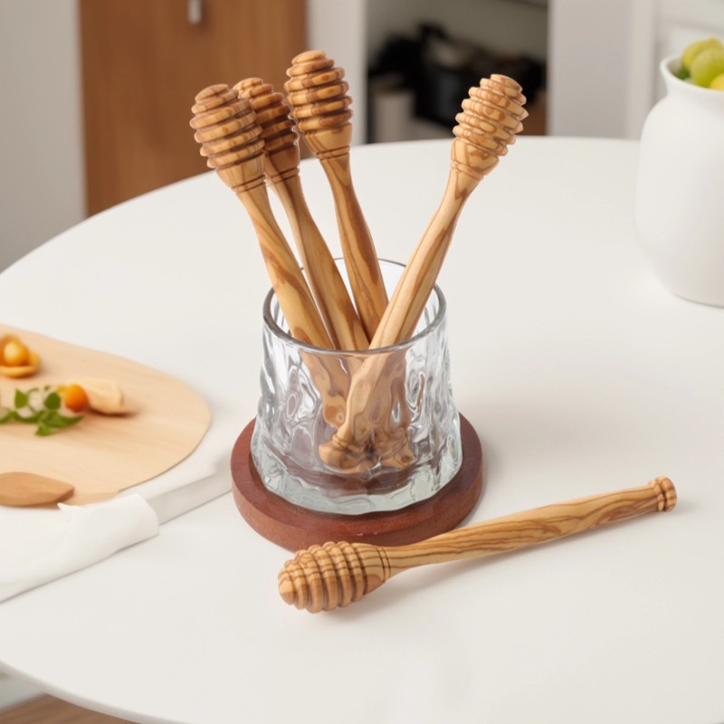 Household Multi-Functional Wooden Stirring Rod