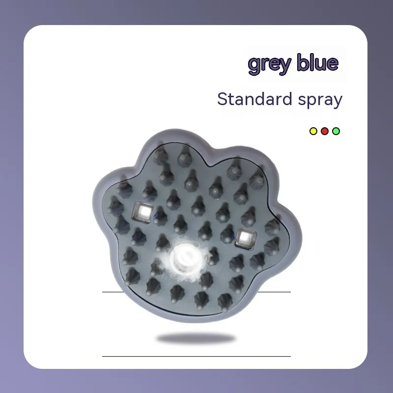 Pet Steam Hair Removal Comb Pet Steam Massage Comb Body Relax And Relieve Fatigue Loose Cat Hair Grooming Comb For Puppy Pet Products - Gray Blue B...