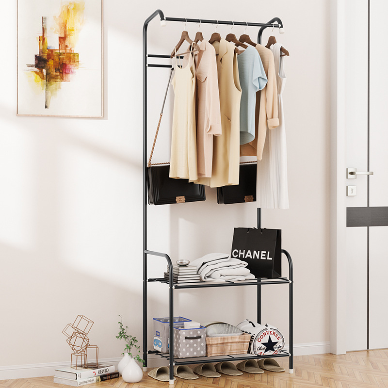Multi-functional Coat And Hat Rack Shoe Rack For The Living Room Or Entryway