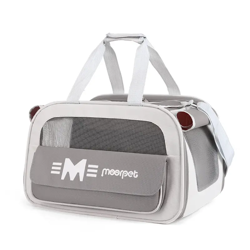 Cat Bag Portable Portable Crossbody Shoulder Pet Travel Breathable Large Capacity Cat Diaper Bag