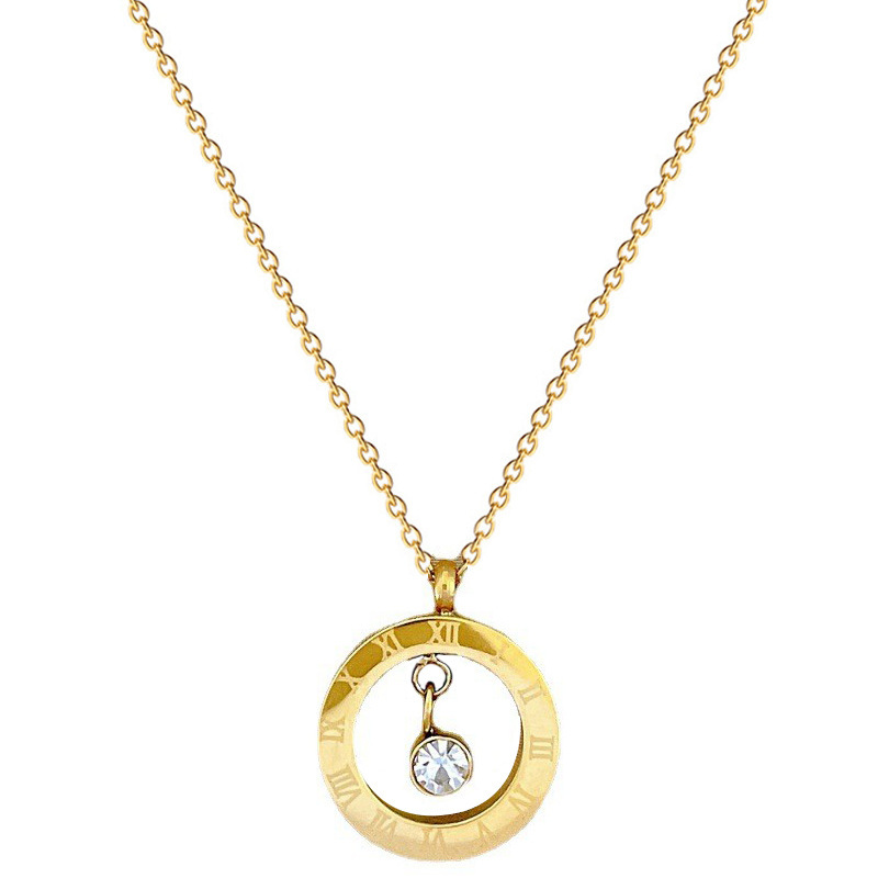 Women's Simple Pendant Short Ring - 2