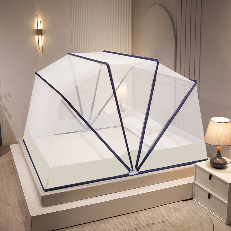 Foldable, No-assembly-needed Mongolian Yurt Mosquito Net For Home Use 4