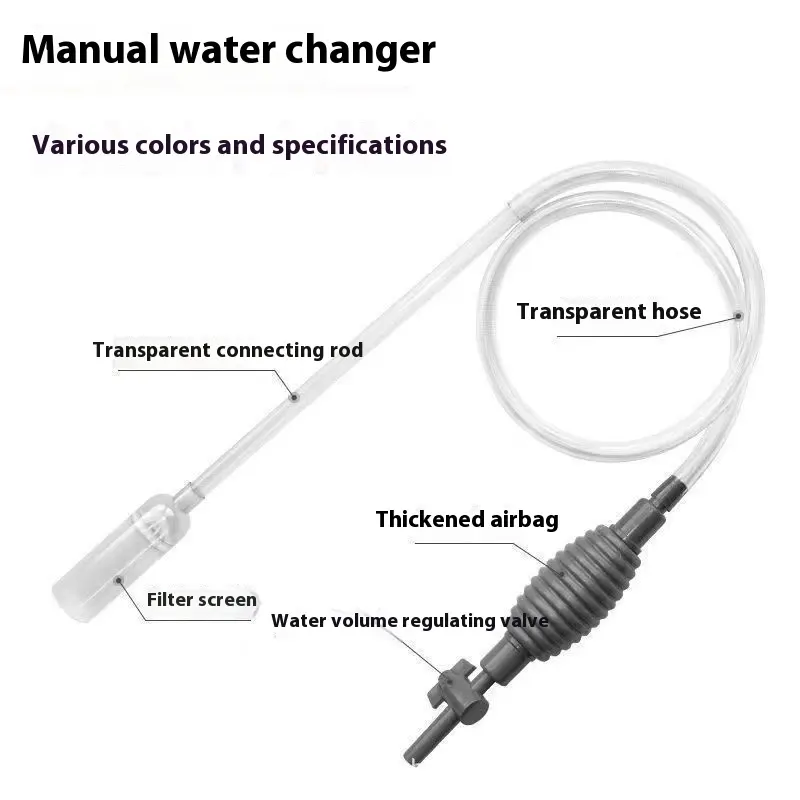 Fish Tank Water-absorbing Machine Siphon Tube Manual