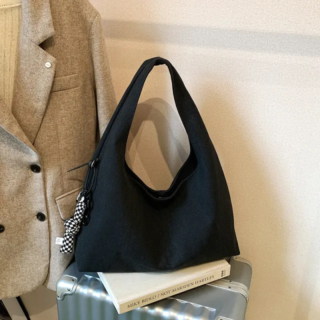 Autumn Casual Underarm Shoulder Bag Trendy And Vintage Black - Shop at LoveMi