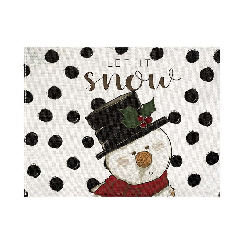 Christmas Printing Non-slip Placemat (ZS 281-42x32cm)