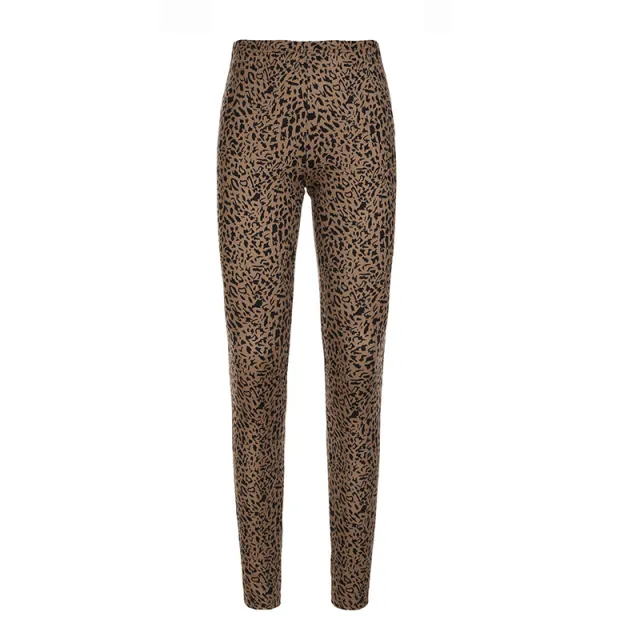 Women's Single breasted Round Neck Long Sleeve Elastic Cardigan Skinny Trousers - Shop at LoveMi