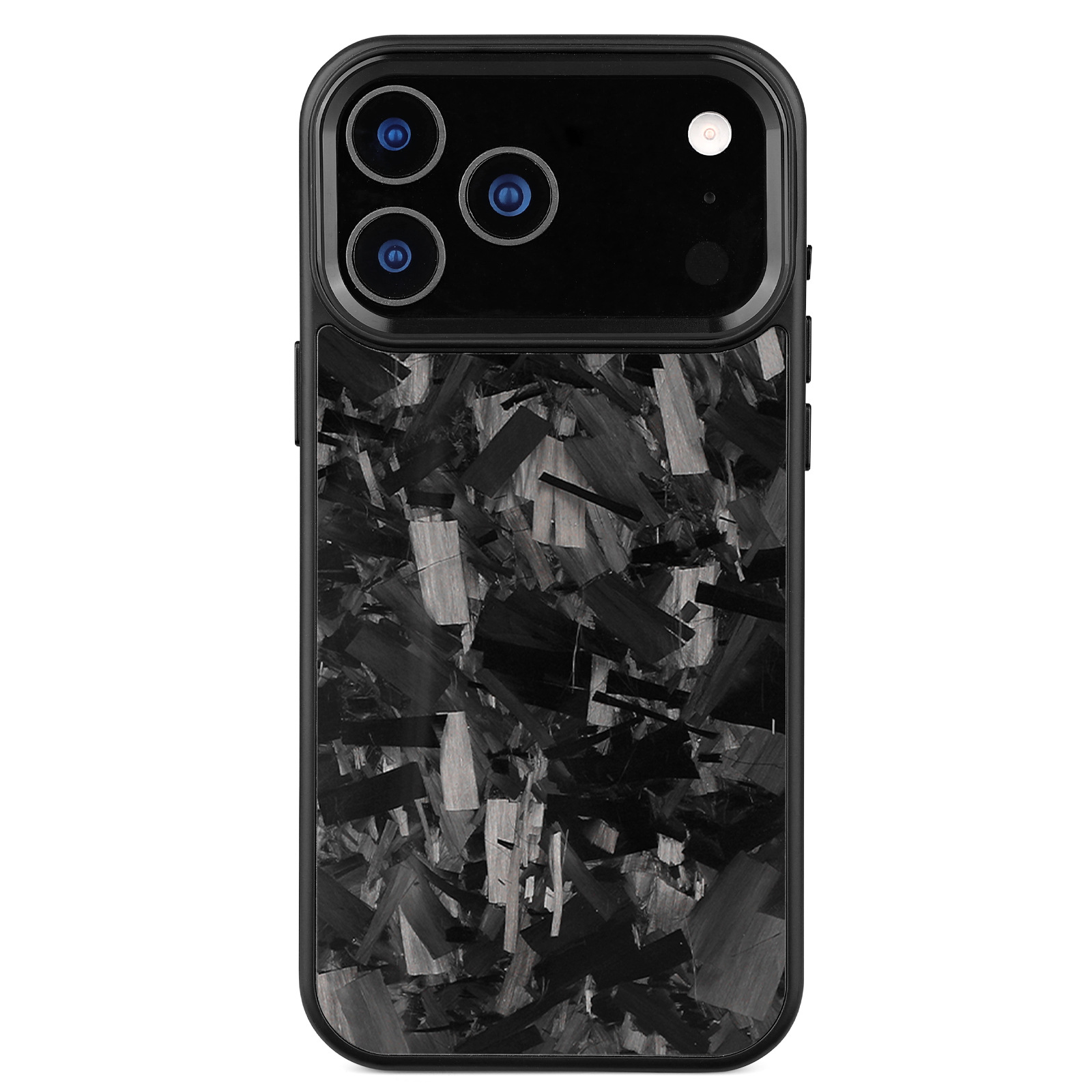 Funda de Celular Marco Metálico Fibra de Carbono
