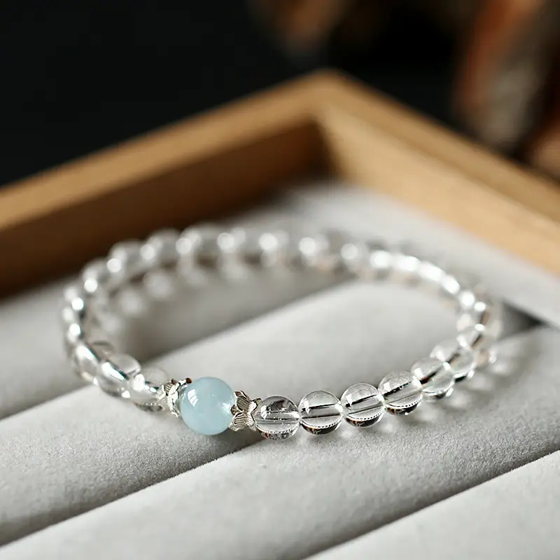 Natural White Crystal Bracelet Fashion Simple