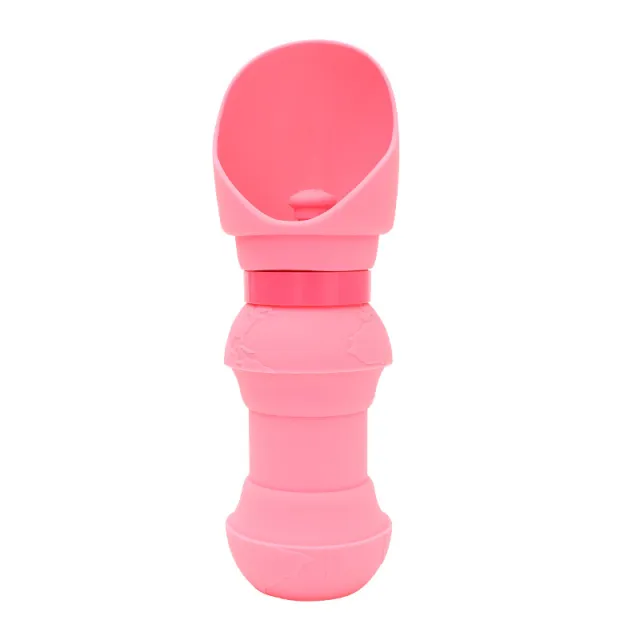 New Portable Silicone Folding Cups Pink 550Ml - Shop at LoveMi