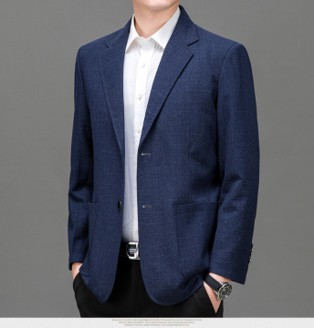 Sophisticated Fashionable Casual Mens Suit Jacket