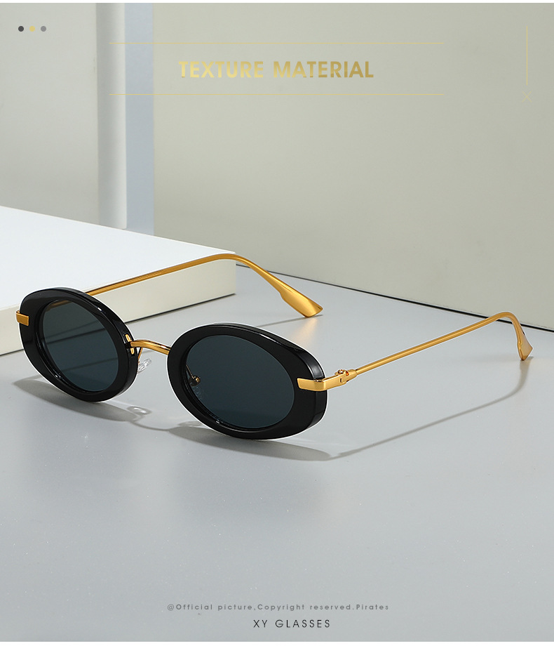 Title 3, Retro High-grade Catwalk Sun Glasses