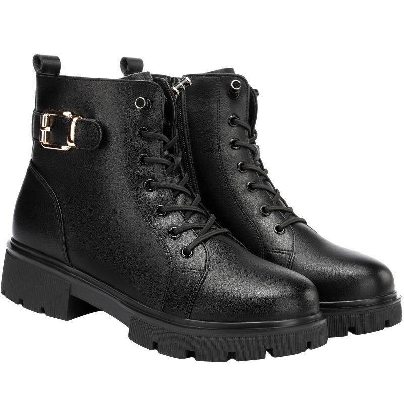 Chunky Heel Ankle Boots