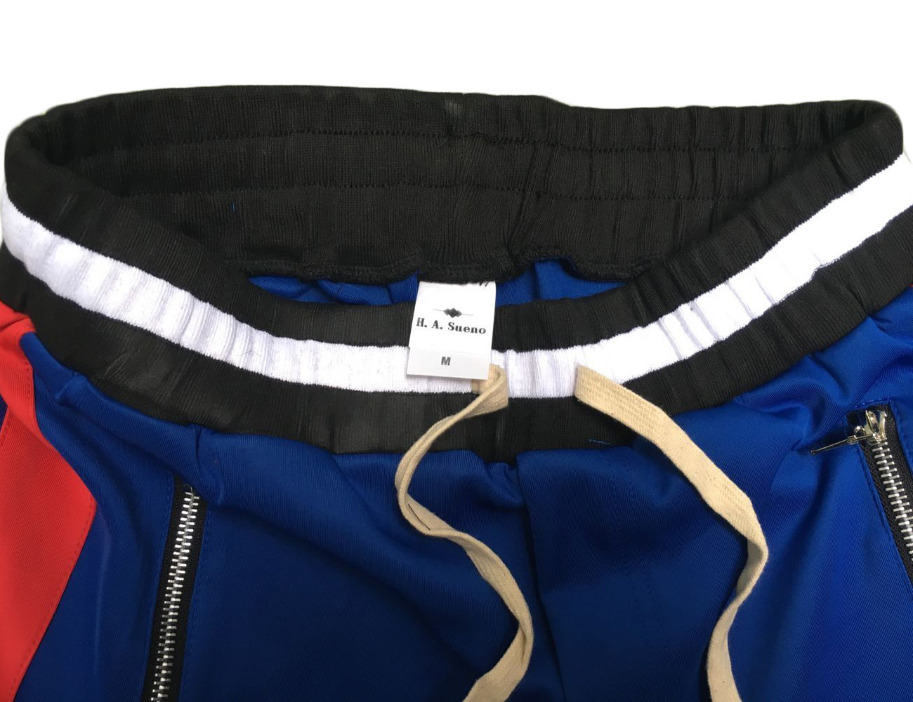 Low Leg Opening Zipper Cotton Summer Trousers Casual Men's Sports Pants