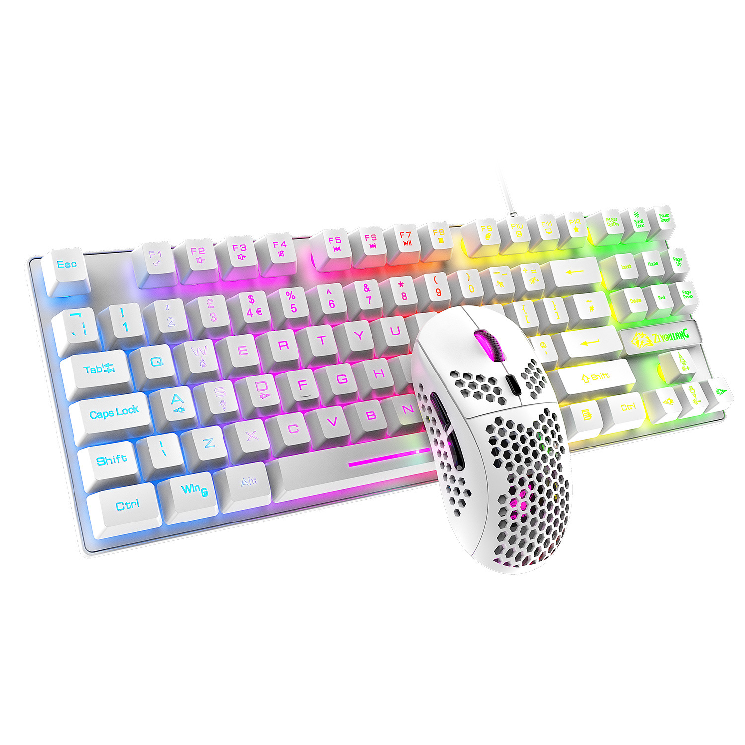 Title 1, T2 Illuminant Gaming-Set Tastatur, Maus, PC Hos...